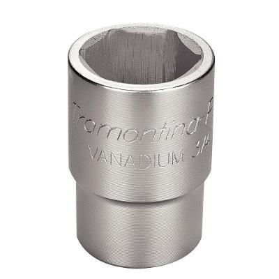 Soquete Sextavado Em Aço Cromo Vanádio 30 Mm - Encaixe 3/4" Tramontina Pro Tramontina