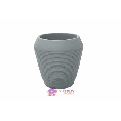 Vaso Egípcio Tramontina Em Polietileno Cimento 46 Cm Tramontina