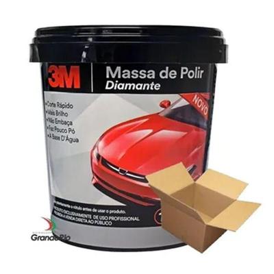 Kit Com 5 Massa De Polir Diamante 1kg - 3m