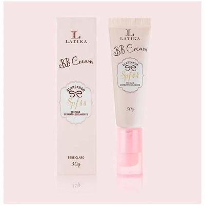 Bb Cream Latika Fps 44 Clareador Bege Claro N10