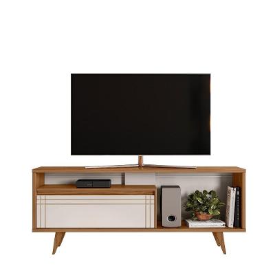 Rack Para Sala Tv Até 60" Nt1285 Freijó Trend/off White Notável Móveis Freijó/off White