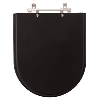 Tampa De Vaso Em Mdf Jasmim Preto Para Bacia Fiori