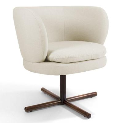 Poltrona Melissa Base Xis Giratória B-309 Bege