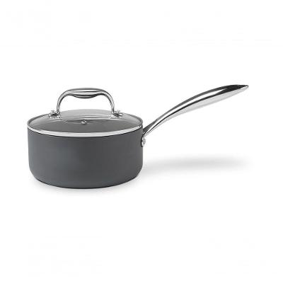 Panela C/tampa ø20cm 2,55l Fundo Indução Diamond Brinox ø20 X 9,5 Cm Cinza Brinox