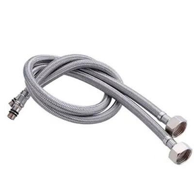 Engate Rabicho Par Flexível 80Cm Monocomando Misturador Água