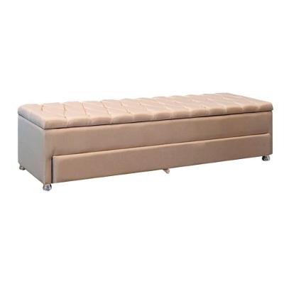 Calçadeira Sapateira Baú Munique 160cm De Largura Linho Star Confort Capuccino