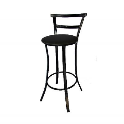 Banqueta Bar Prime 97cm X 42cm X 37 Cm Aço Preto Utilaço Preto