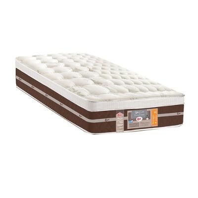 Colchão Solteiro Molas Pocket Ensacadas   Silver Star Air Híbrido Euro Pillow (88x188x32) - Castor