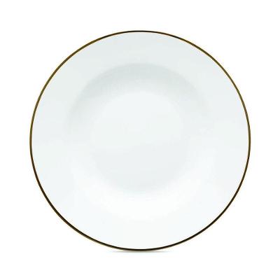 Jogo De Pratos Fundos Em Porcelana Flamingo Com 6 Peças 23,5cm Oxford Sofia