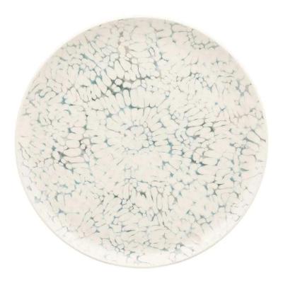 Jogo De Pratos Rasos Em Cerâmica Tie Dye Com 6 Peças 26cm Oxford