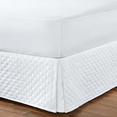 Saia Box Casal Matelada 01 Peça - Branco