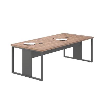 Mesa De Reunião Para Escritório Com Caixa De Tomada