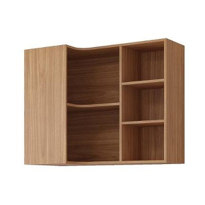 Armário de Cozinha Modulado Estela Canto c/5 Nichos 92cm Freijo - MGM