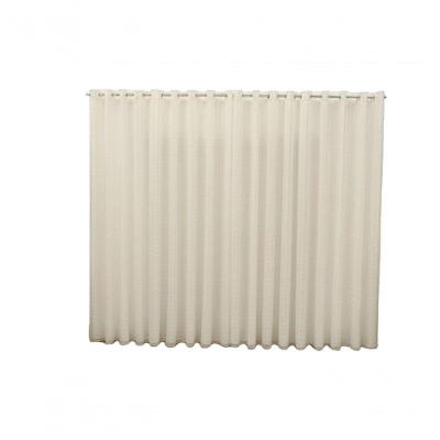 Cortina 6,00x2,60 Sala Quarto Cozinha Voil Forro Blackout Cor:xadrez Areia