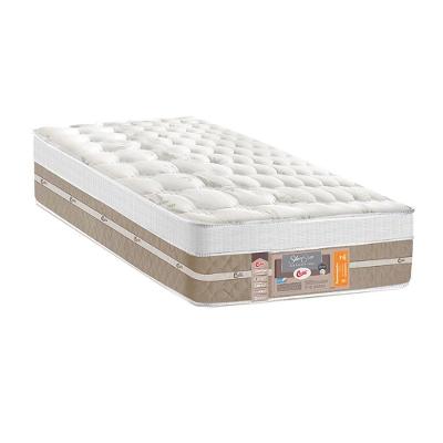Colchão Solteiro Molas Ensacadas  Pocket Silver Star Air Euro Pillow (88x188x32) - Castor