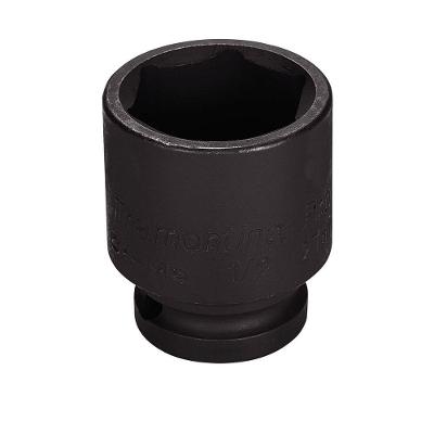 Soquete De Impacto Sextavado Em Aço Cromo Molibdênio 30 Mm - Encaixe 1-2\'\' Tramontina