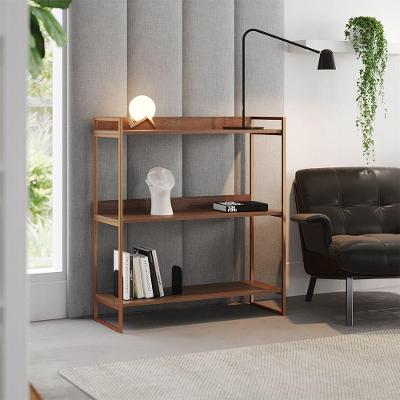Cantinho Do Café Adega Industrial Córdoba 95cm Cobre E Carvalho - Cor: Marrom