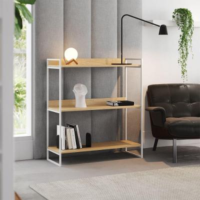 Cantinho Do Café Adega Industrial Córdoba 95cm Branco E Castanho - Cor: Marrom