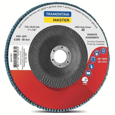 Disco Flap 7" Grão 60 Tramontina