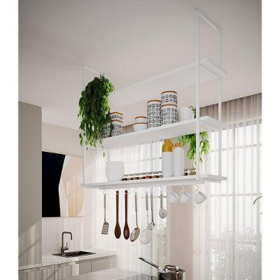 Nicho De Teto Indústrial Denver 120cm Branco - Cor: Branco