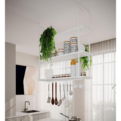Nicho De Teto Indústrial Denver 95cm Branco - Cor: Branco