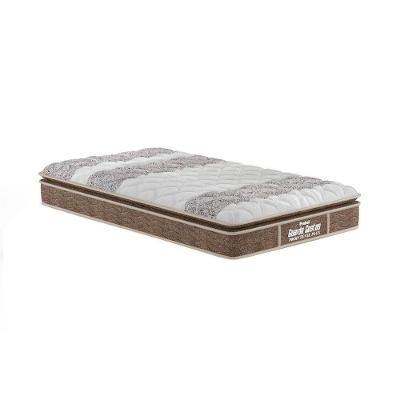 Colchão Solteiro Espuma D33  / EP Anatômico Firmepedic Guarda Costas PróIntense Plus Pillow Top Brown (88x188x28) - Probel