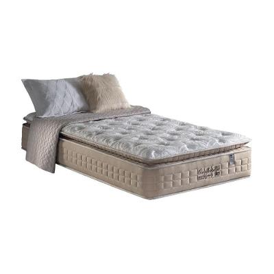 Colchão Solteiro Molas Plus Size Visco Gel  Ensacadas MasterPocket Comfortable Pillow Top (88x188x36) - Anjos