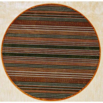 Tapete Veludo 1.50m Redondo Marbella Moderno Kilim Vitral-3 Rayza