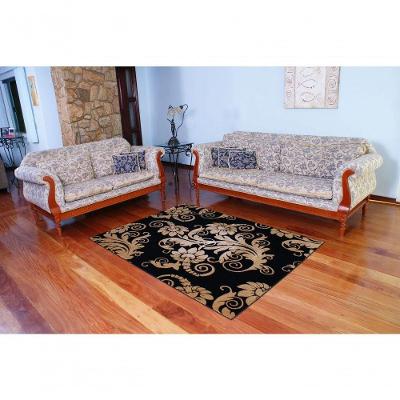 Tapete Veludo 1.50m X 2.00m Marbella Moderno Floral Rayza
