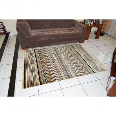 Tapete Veludo 1.00m X 1.50m Marbella Moderno Kilim Vitral-3 Rayza