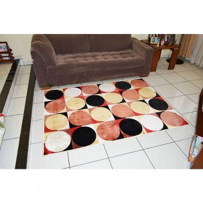 Tapete Veludo 1.00m X 1.50m Marbella Moderno Dama-4 Rayza