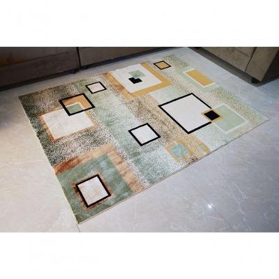 Tapete Veludo 1.50m X 2.00m Marbella Moderno Quadrado Rayza
