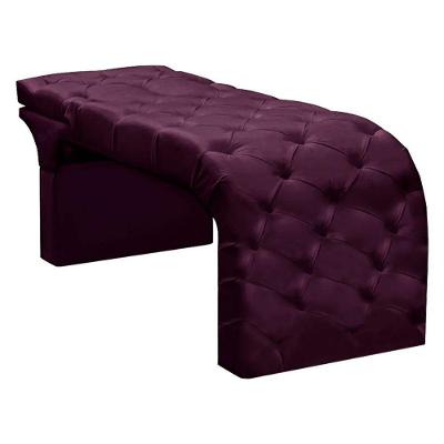 Maca De Estética Reclinável E Reta Andressa Speciale Home Roxo Veludo