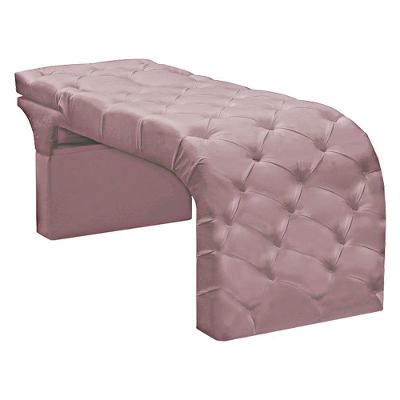 Maca De Estética Reclinável E Reta Andressa Speciale Home Rose Veludo