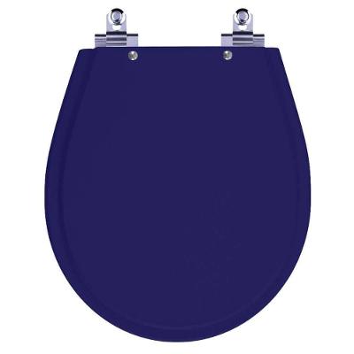 Assento Sanitário Laqueado Soft Close Avalon Cobalto (azul Escuro) Para Vaso Ideal Standard