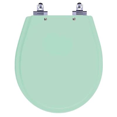 Assento Sanitário Laqueado Soft Close Avalon Verde Claro Para Vaso Ideal Standard