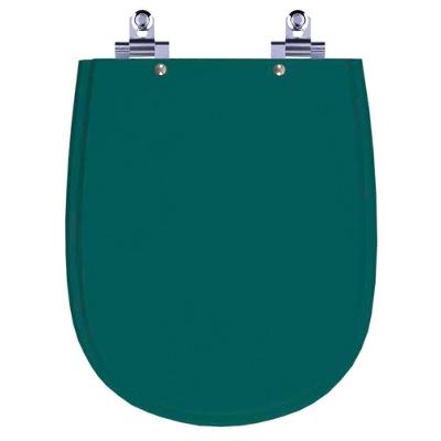 Assento Sanitário Laqueado Soft Close Paris Verde Amazonia (verde Escuro) Para Vaso Ideal Standard