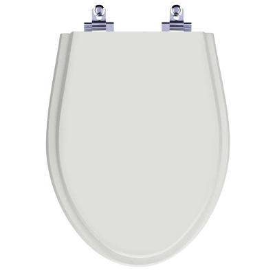 Assento Sanitário Laqueado Soft Close Absolute Sterling Silver (cinza Claro) Para Vaso