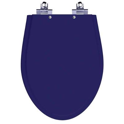 Assento Sanitário Laqueado Soft Close Victoria Cobalto (azul Escuro) Para Vaso Ideal Standard