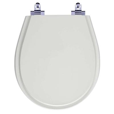 Assento Sanitário Laqueado Soft Close Avalon Sterling Silver (cinza Claro) Para Vaso Ideal Standard