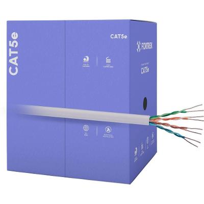 Cabo De Rede Cat5e 305m Fortrek Fk500c Cmx Cinza - Cx - 305
