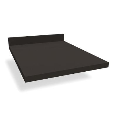Tampo de Cozinha Modulado    B648 40cm Polipropileno Preto - Kappesberg