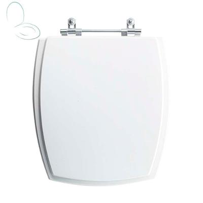Assento Sanitário Tampa De Vaso Branco Mdf Laqueado Anturius Para Bacia Luzarte