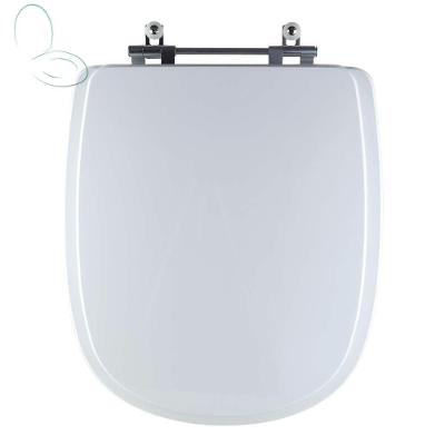 Assento Sanitário Tampa De Vaso Branco Mdf Laqueado Donna Para Bacia Santamarina