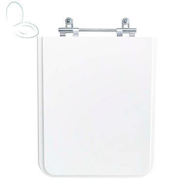 Tampa Vaso Sanitário Poliester Acrilico Square Branco Para Bacia Incepa