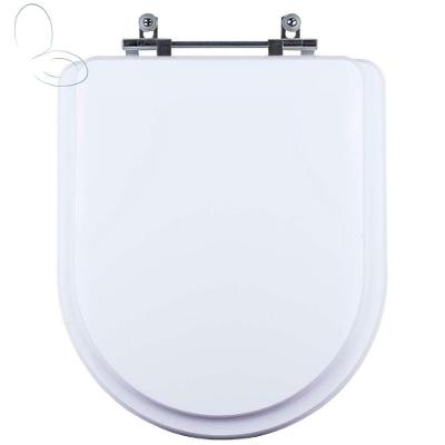 Tampa Vaso Sanitário Madeira Laqueada Level Branco Para Bacia Deca