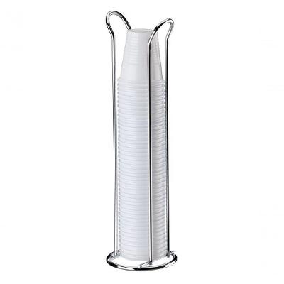 Suporte Cromado Porta 50 Copos Descartáveis 50/80ml Future 1149