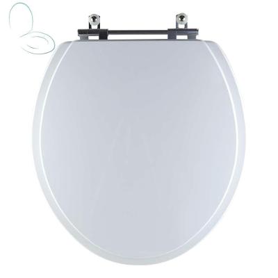 Tampa Vaso Sanitário Madeira Laqueada Loren Way Branco Para Bacia Lorenzetti