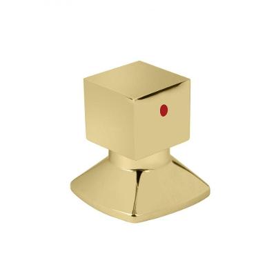 Acabamento Registro Quadrado Dourado Ouro Gold Encaixe Padrao Deca Docol Meber