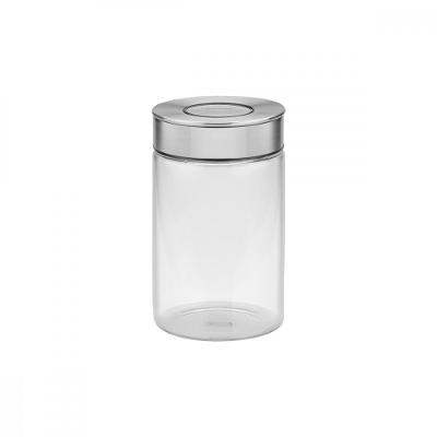 Pote de Vidro Tramontina Tampa de Aço Inox 10 Cm 1 L